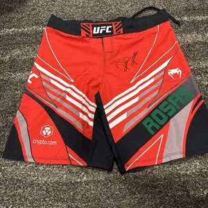 Raul Rosas Jr. "El Nino Problema" Signed Red UFC Venum Trunks PSA (Shorts) - Bild 1 von 5