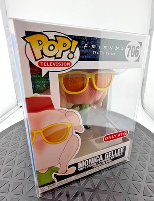 Funko Pop FRIENDS Monica Geller w/Turkey Head #706 Target Exclusive - Iconic! - Image 1 of 4