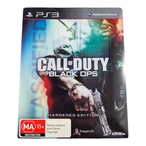 Call of Duty Black Ops Hardened Edition Steelbook PS3 PlayStation 3 + Metal Pin - Picture 1 of 8