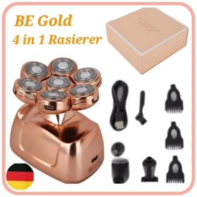 4 in 1 Rasierer Haarschneidemaschine Trimmer Gesichts, Körper, Kopfbehaarung - Bild 1 von 4