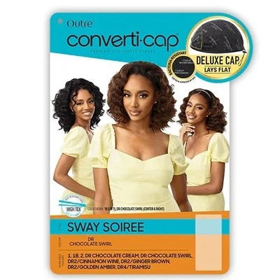 Outre Converti Cap Synthetic Wig Sway Soiree Variety of colors NEW - Image 1 of 4