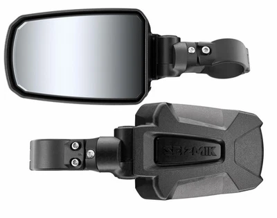 Seizmik Pursuit UTV Side View Mirror 1.75" Round Tube Fits Polaris Yamaha & more - Image 1 of 4
