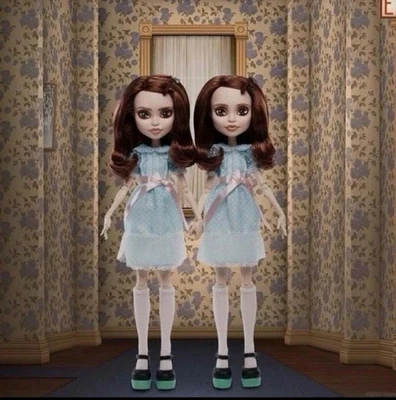 2025 Monster High Skullector “The Shining Grady Twins" PRESALE - Image 1 of 3