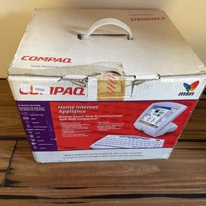 NOS Compaq MSN Home Internet Appliance Computer! Rare! Early Internet History! - Afbeelding 1 van 13