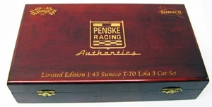 3 Lola T-70 Sunoco Penske Racing M Donohue set 1/43 GMP - Picture 1 of 5