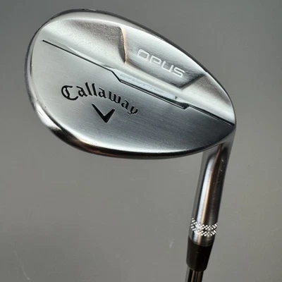 Callaway Opus Brushed Chrome 58/12 W-Grind Sand Wedge Dynamic Gold 115 Mid - Image 1 of 4