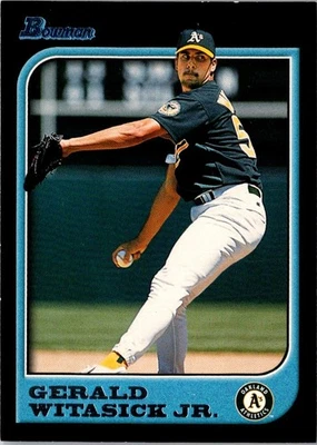 1997 Bowman Gerald Witasick Jr. #371 Oakland Athletics Baseball Card - Image 1 of 2