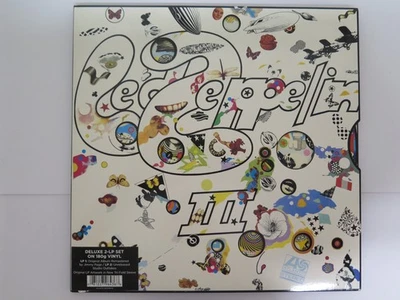 LED ZEPPELIN THREE (III) DELUXE 2LP SET ON 180 GRAM VINYL 8122796436 (2014) NM. - Image 1 of 4