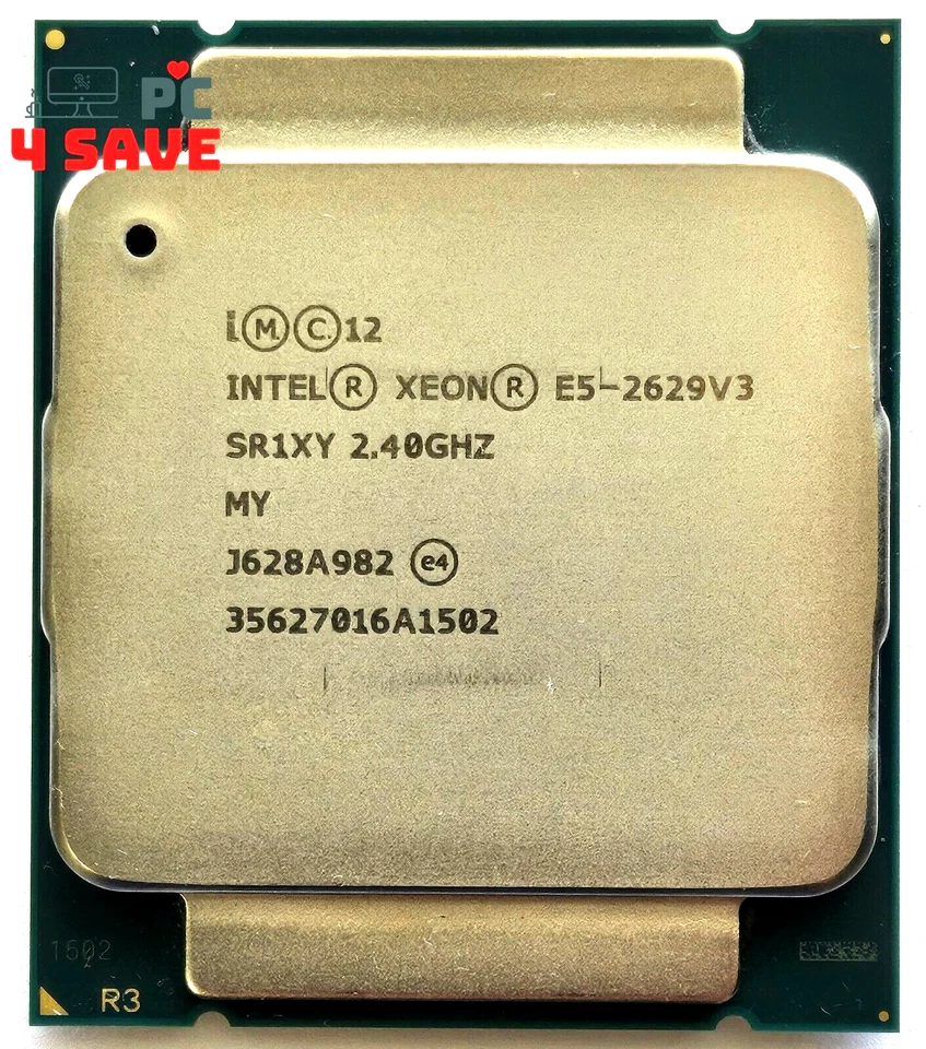 Procesador CPU de servidor Intel Xeon E5-2629 V3 2,40 GHz 8 núcleos LGA2011 20 MB SR1XY 85 W Foto 1 de 1