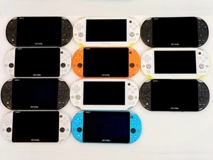 Consola Sony PS Vita 2000 PCH-2000 sin región con cargador importado de Japón [EE. UU.] - Imagen 1 de 127