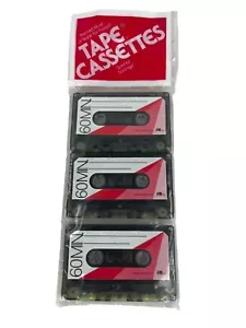 Cassettes Tapes 60 Minute Blank Cassettes - Picture 1 of 7