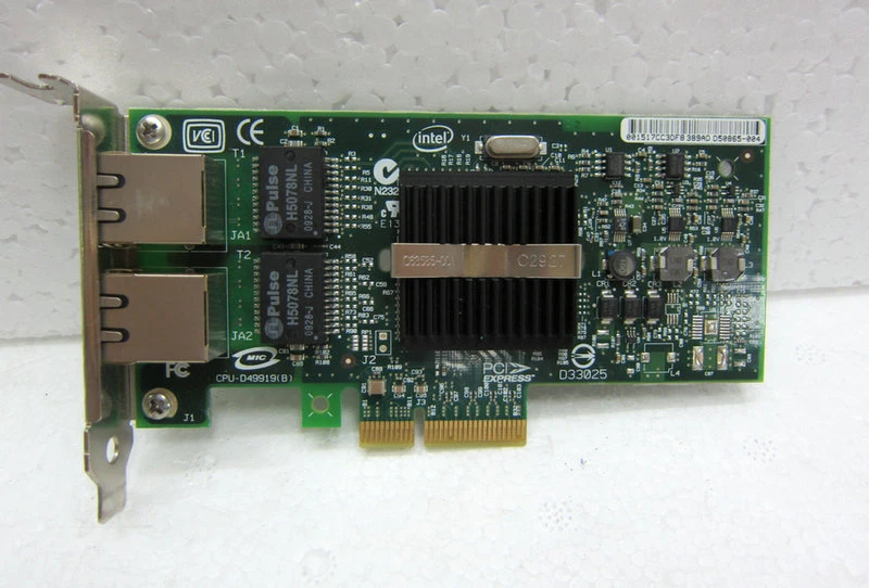 1PCS Intel Dual Port Gigabit Ethernet PCI-E Network Card EXPI9402PT NC360T - Image 1 of 1