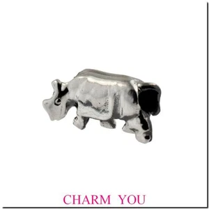 AUTHENTIC TROLLBEADS 11504 RHINO STERLING SILVER - Picture 1 of 1
