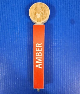 Woodchuck Hard Cider Amber Beer Bar Pub Tavern Keg Tap Handle 10.5" Man Cave - Picture 1 of 6