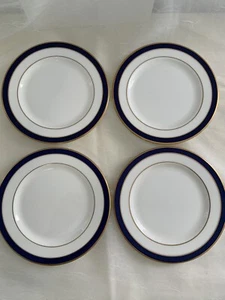 Lenox Federal Cobalt Gold Trim Bread & Butter Plate Replacement (4) - Picture 1 of 3