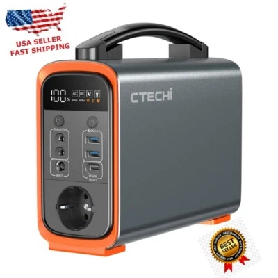 CTECHi Portable Power Station GT200 12.8V 240 Wh LiFeP04 1 YEAR WARRANTY - Image 1 of 4