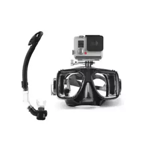 Scuba Diving Mask & Purge Snorkel for GoPro HERO 13/12/11/10/9/8/7/6/5/4/3/MAX - Picture 1 of 7