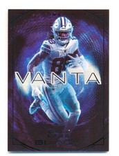 CEEDEE LAMB 2023 PANINI BLACK VANTA SUPER RARE CASE HIT INSERT CARD *COWBOYS* SP