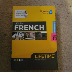 Rosetta Stone FRENCH Lifetime Complete Course - Picture 1 of 1