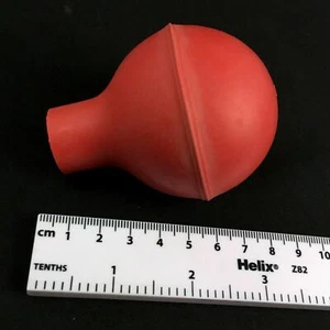 Large Rubber Pipette filling bulb 50ml for serological pipette 60mm diameter - Picture 1 of 1