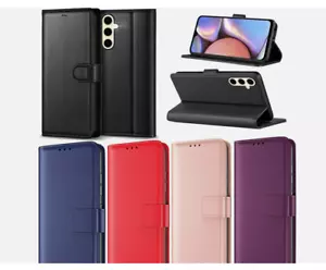 Custodia telefono per Samsung A36 Galaxy A56 pelle gel flip card portafoglio libro - Foto 1 di 2