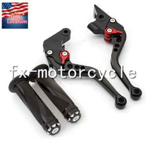 For 1199 Panigale/S/R/Tricolor 2012-2016 CNC Brake Clutch Levers Grips Aluminum - Picture 1 of 11