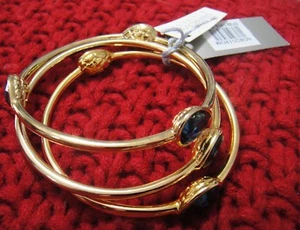 Nordstrom Swarovski Elements Anniversary Women's Gold-Tone Bracelet - Picture 1 of 3