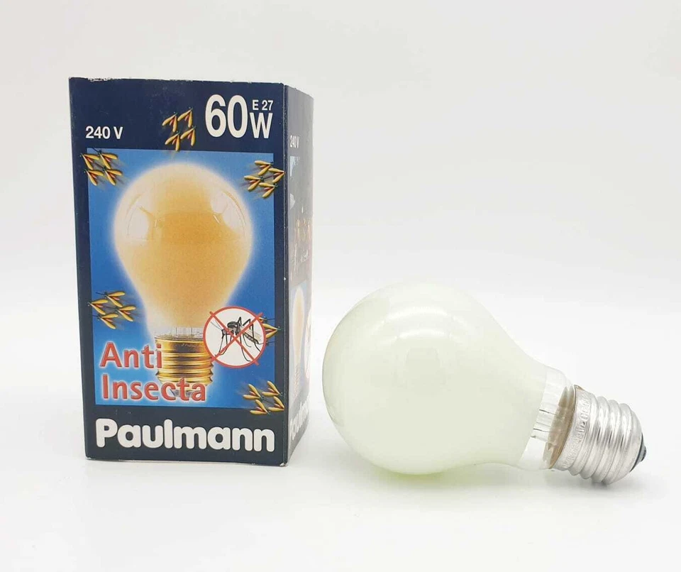 Paulmann ANTI INSECTA 60W E27 Insektenschutz Glühbirne Soft gelb  - 460.60 - Bild 1 von 1