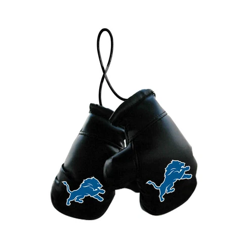 Detroit Lion NFL Mini Boxing Gloves Rearview Mirror Auto Car Truck Cover