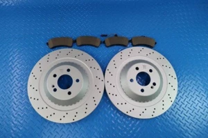 Mercedes S550 S600 Maybach rear brake pads & rotors 360mm TopEuro #11980 - Picture 1 of 9