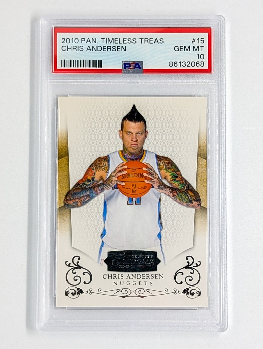 Chris Andersen Basketball Serial Numbered Sports Trading Chris Andersen Basketball Serial Numbered Sports Trading