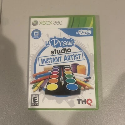 uDraw Studio Instant Artist Xbox 360 - Complete CIB Tested & Working - Image 1 of 4