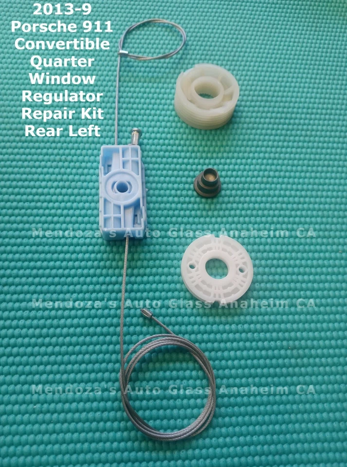 Kit de reparación regulador ventana trasero derecho Porsche 911 2013-19 cuarto Foto 1 de 1