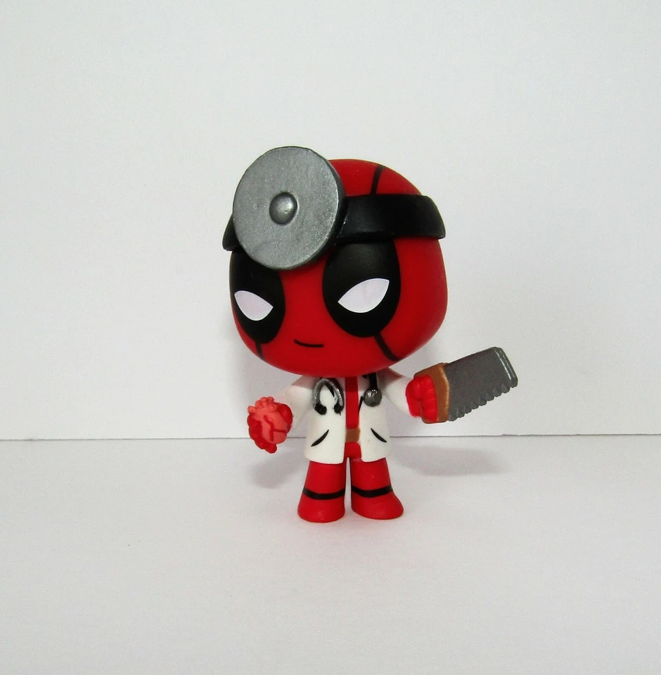 FUNKO DEADPOOL PLAYTIME MINI VINYL FIGURE BOBBLE-HEAD DOCTOR - Image 1 of 1