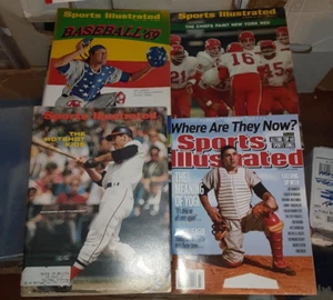 5 Sportillustrate SI 2 Sportmagazin SET Berra Etchebarren McCarver Dawson + - Bild 1 von 3