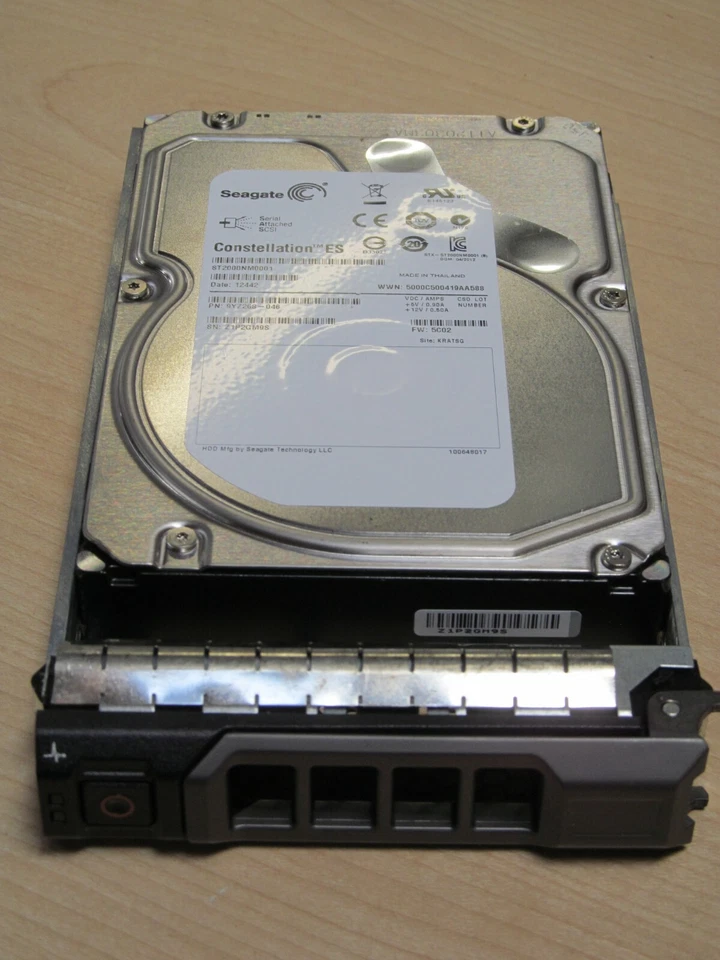2TB 7.2K SAS 3.5" Hard Drive Dell Server R710 R720 R730 R510 Hot Swap 6Gb/s HDD - Image 1 of 1