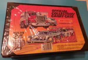 Vintage 1980 MATCHBOX Collector Case Includes 24 used Hotwheels - Picture 1 of 5
