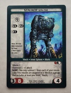 BattleTech CCG: STALKER (STK-5M) | Uncommon | SAVE UP TO 25% | Unltd. - Picture 1 of 1