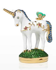 Estee Lauder Monica Rich Kosann Majestic Unicorn Solid Perfume Compact 2022 NIB - Picture 1 of 1