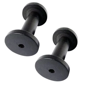 2 Pcs Solid Wood Spool Embroidery Thread Holder Practical Spools - Picture 1 of 12