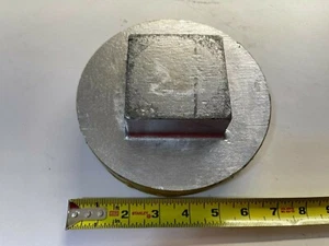 6" Latrobe Foundry Square Head Plug NPT LF 356-F Aluminum Schedule 40 150 PSI  - Picture 1 of 2