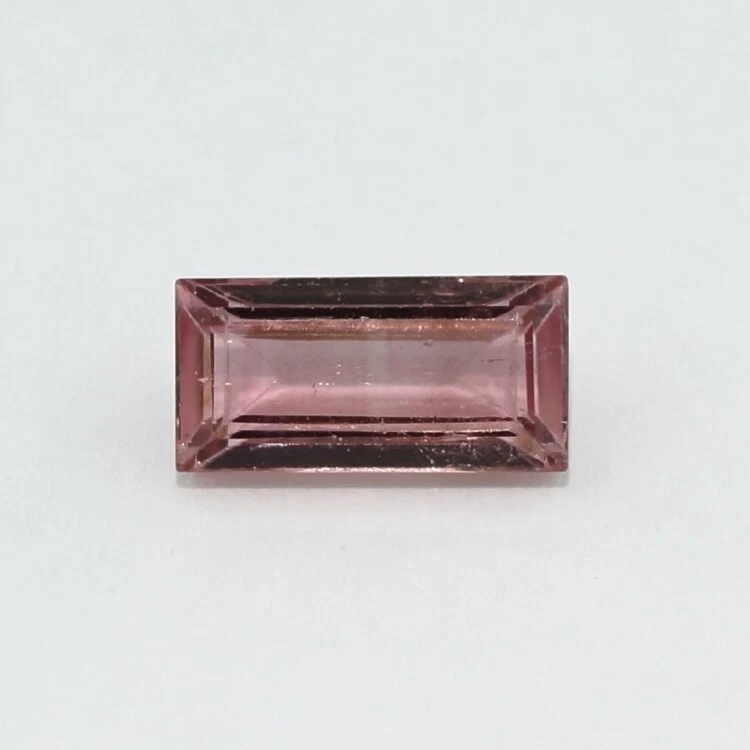 RUBELLITE TOURMALINE 11 x 5.5 MM BAGUETTE CUT F-3660 - Image 1 of 4
