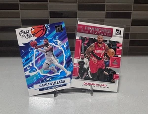 Damian Lillard - 2 Insert Lot (Donruss Optic) Pass The Rock & Future Features - Picture 1 of 2