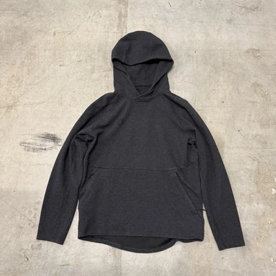 Sudadera con Capucha Lululemon Texturizada Doble Tejido Para Hombre Talla Pequeña Gris Foto 1 de 4