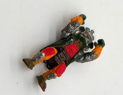 1996 TMNT 迷你变种人莱昂纳多战斗城堡玩具套装幕府将军拉弗迷你公仔 — 第 1/2 张图片