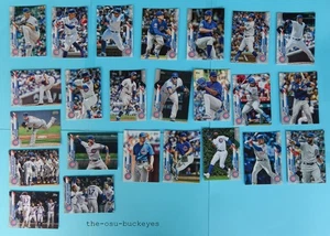 2020 Topps Chicago Cubs Team Set 24 Cards Nico RC Rizzo Baez Combine Shipping - Picture 1 of 1