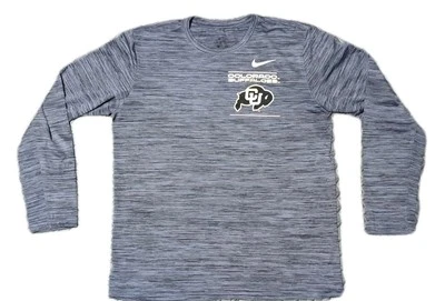 University of Colorado Buffaloes Nike Dri-Fit Long Sleeve T-Shirt CU Buffs Large - Image 1 of 4