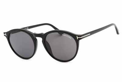 Gafas de sol TOM FORD AURELE FT0904 01A marco negro lentes gris oscuro 52 mm Foto 1 de 4