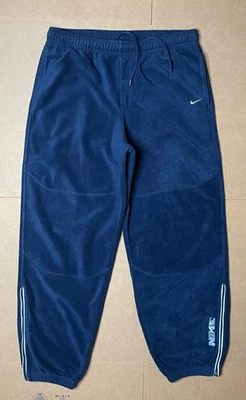 Vintage Nike Men’s Large Sweatpants Joggers Heavyweight French Terry Navy Foto 1 de 4