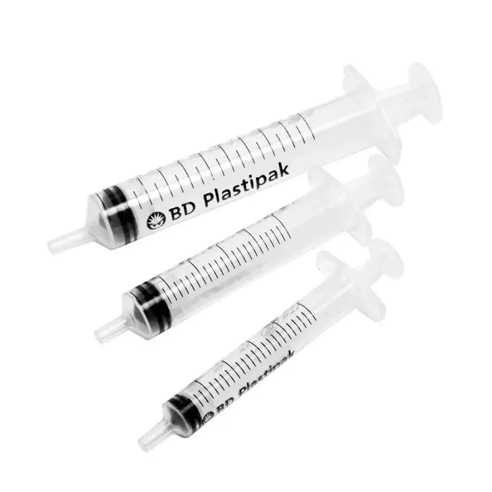 BD Syringes Luer Slip 5ml 10ml 20ml Plastipak Syringes NON-STERILE REPACKAGED - Image 1 of 1